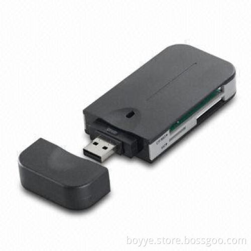 USB 3.0 Card Reader with High Speed and 4 Ports